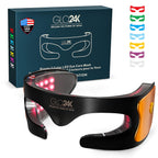 GLO24K Bionic 7 Colour LED Eye Care Mask - Lifetime Warranty
