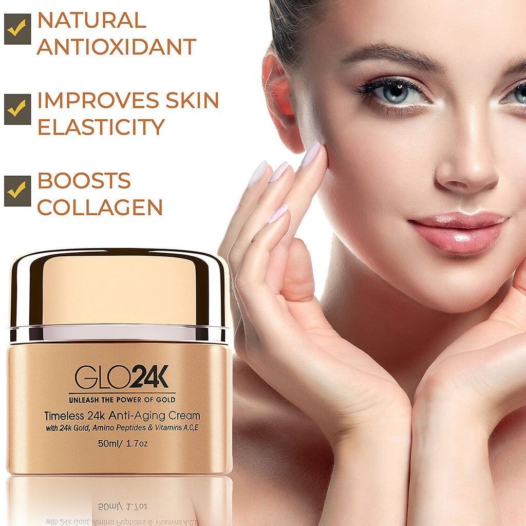 GLO24K- Timeless 24K Anti-Aging Cream - 50ml
