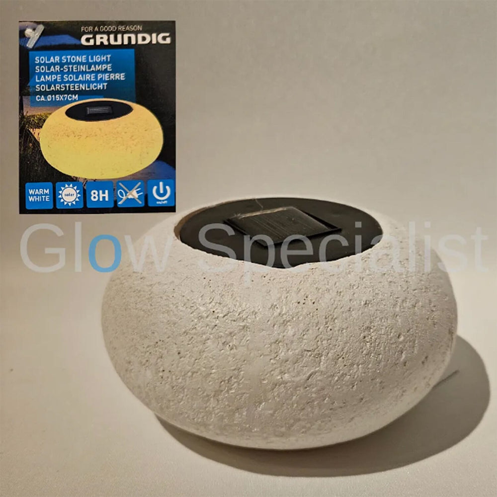 GRUNDIG Solar Deco Stone with Light