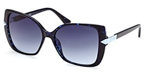GUESS Geometric Tortoise Sunglasses