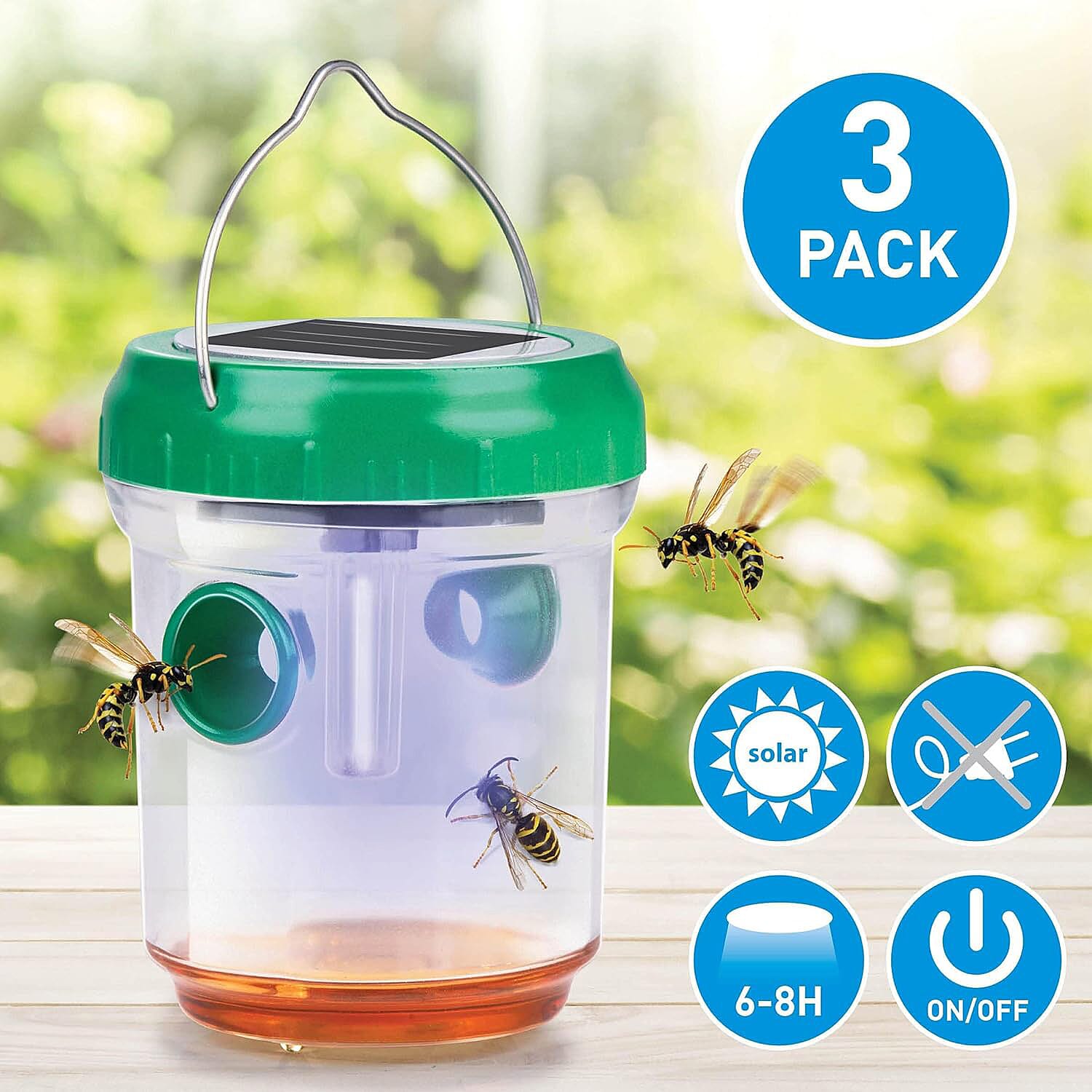 Garden wasp trap