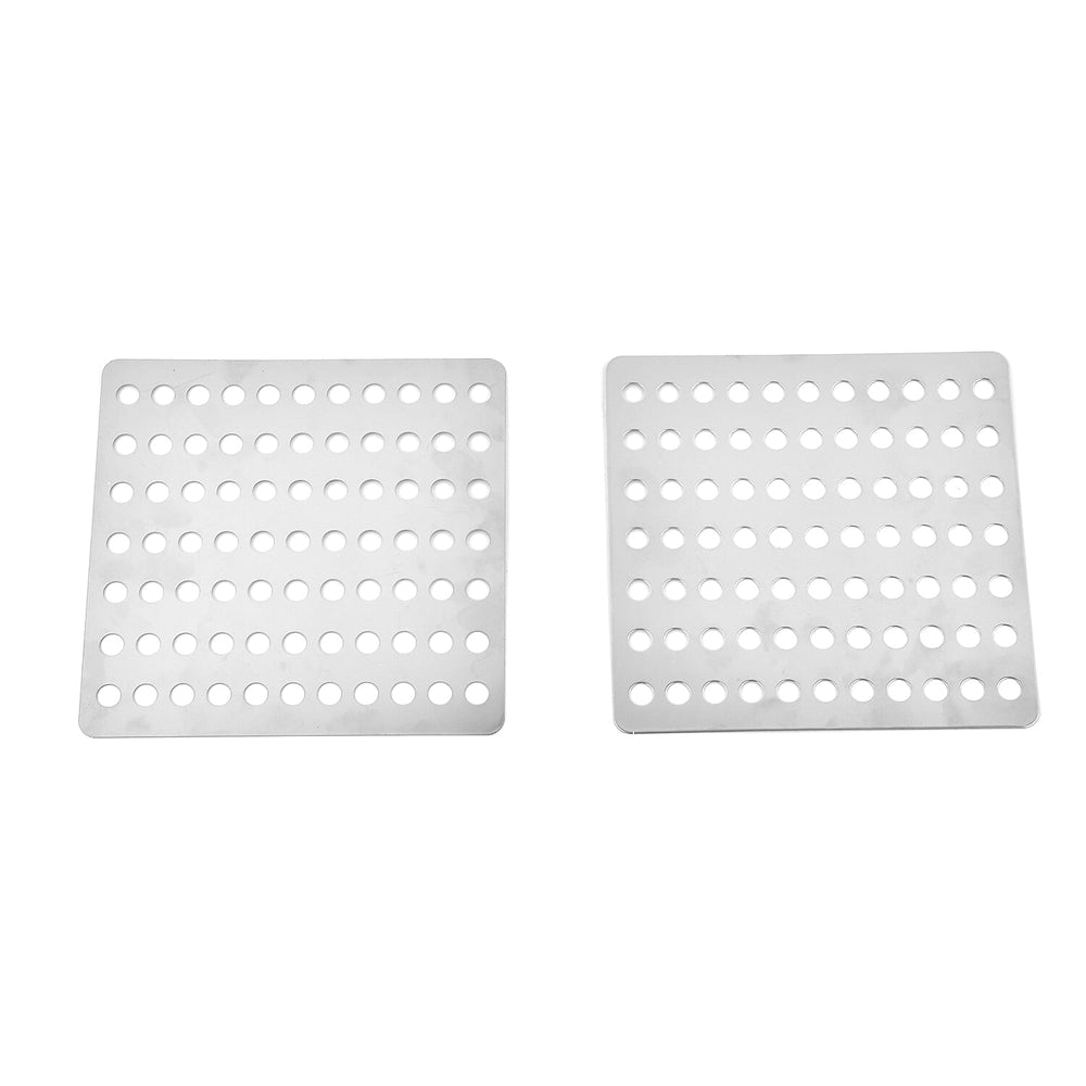 Pack of 2 Stainless Steel Drain Guards