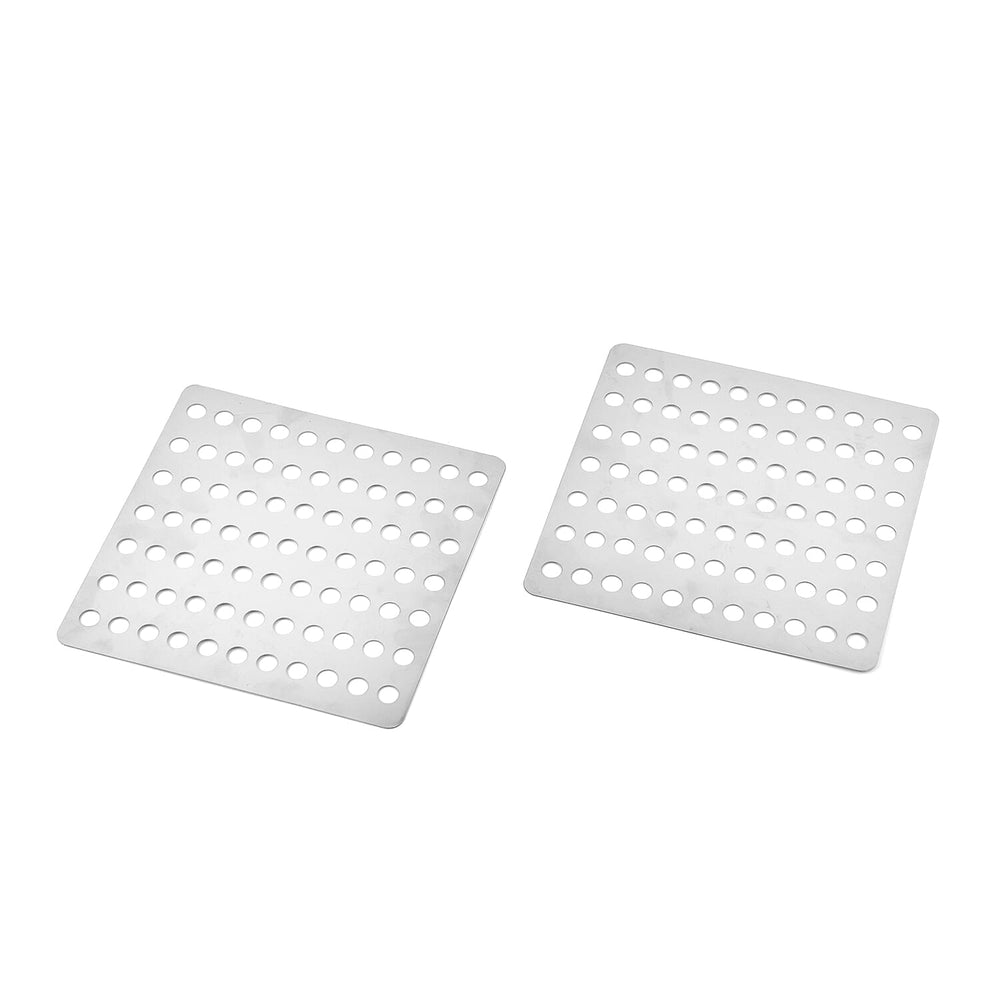Pack of 2 Stainless Steel Drain Guards