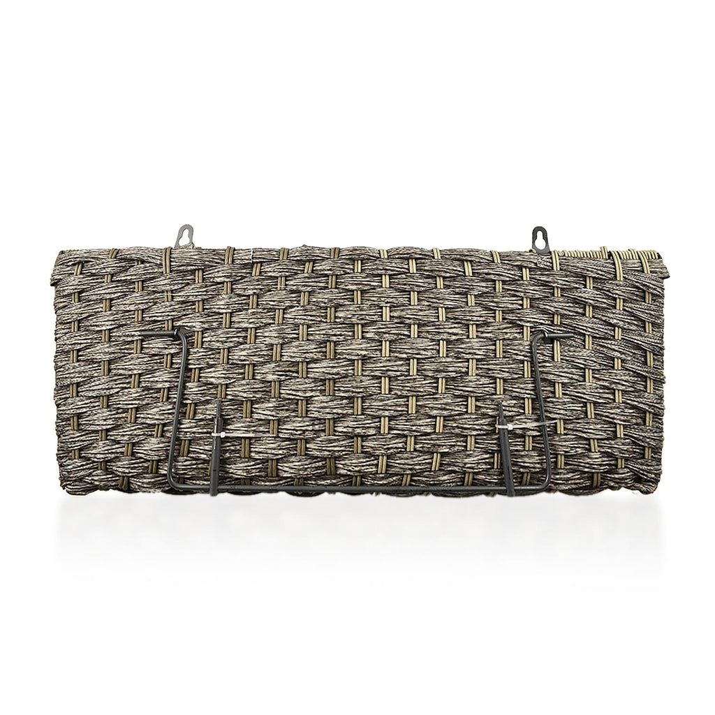 Gardman Mountain Grass Effect Planter (Size 60x19x18 cm) - Grey