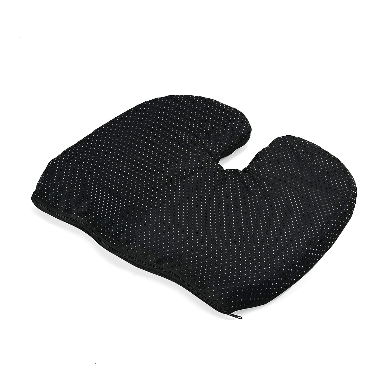 Gel Seat Cushion with Unique Honeycomb Gel Cooling Structure(Size 45x35 cm) - Black - Blue