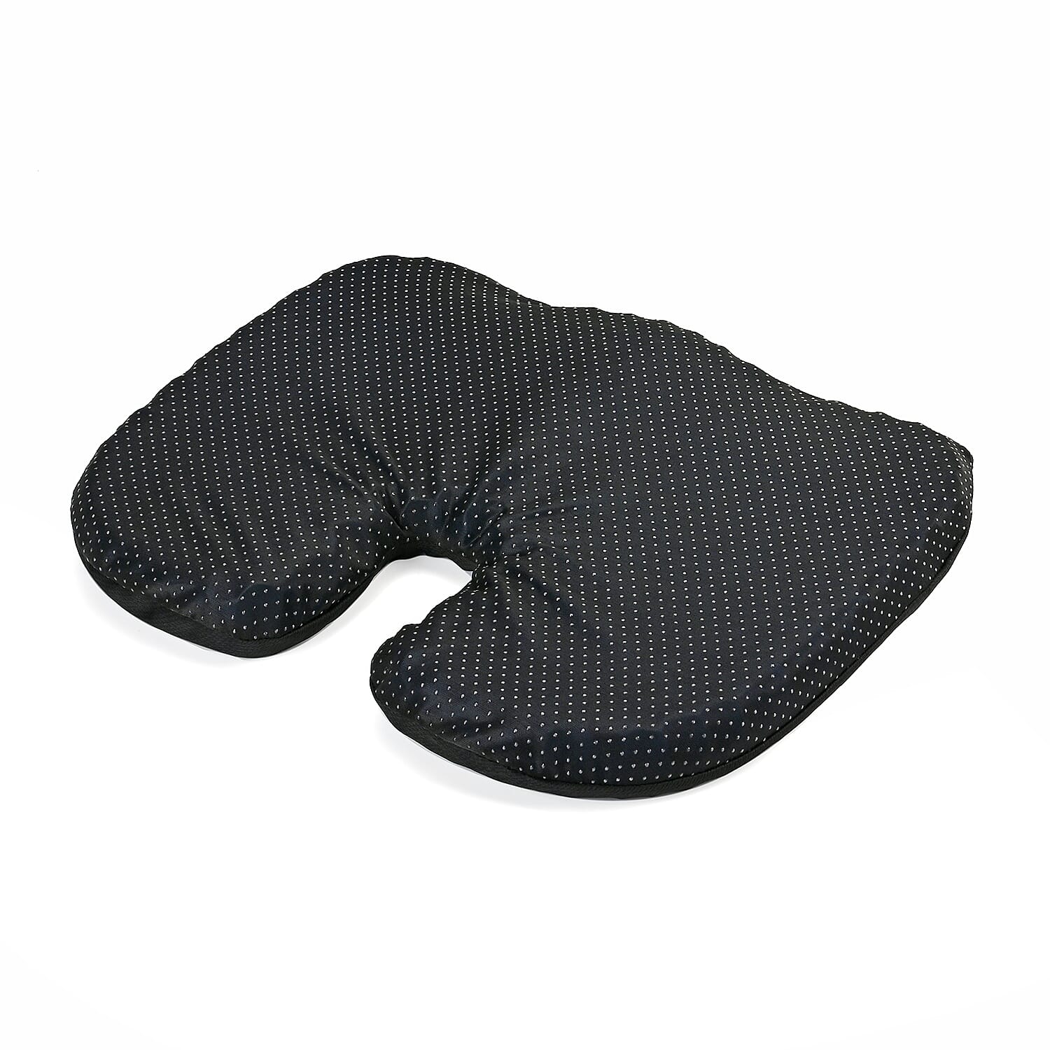 Gel Seat Cushion with Unique Honeycomb Gel Cooling Structure(Size 45x35 cm) - Black - Blue