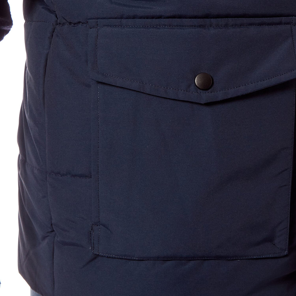 Gents Logan Warm Padded Multi Pocket Gilet (Size L) - Navy