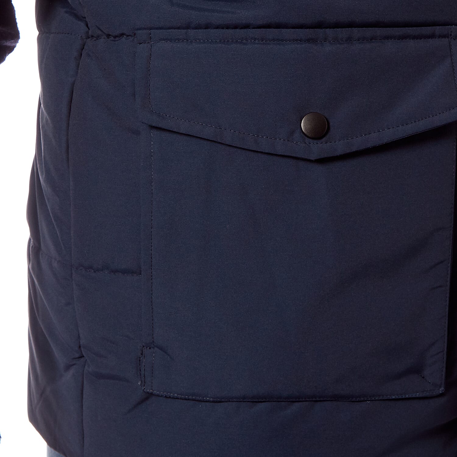 Gents Logan Warm Padded Multi Pocket Gilet (Size L) - Navy