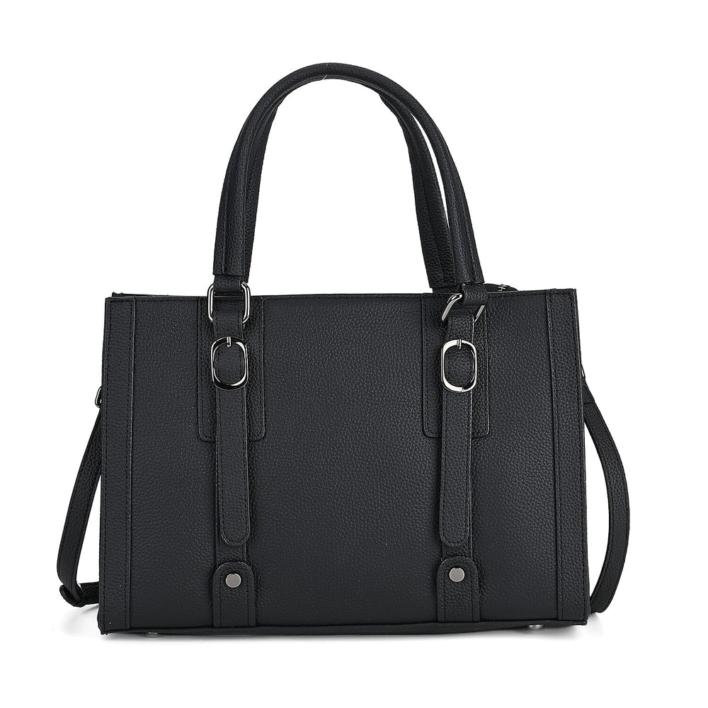 BLACK FRIDAY DOORBUSTER - Leather Crossbody HandBag - Black