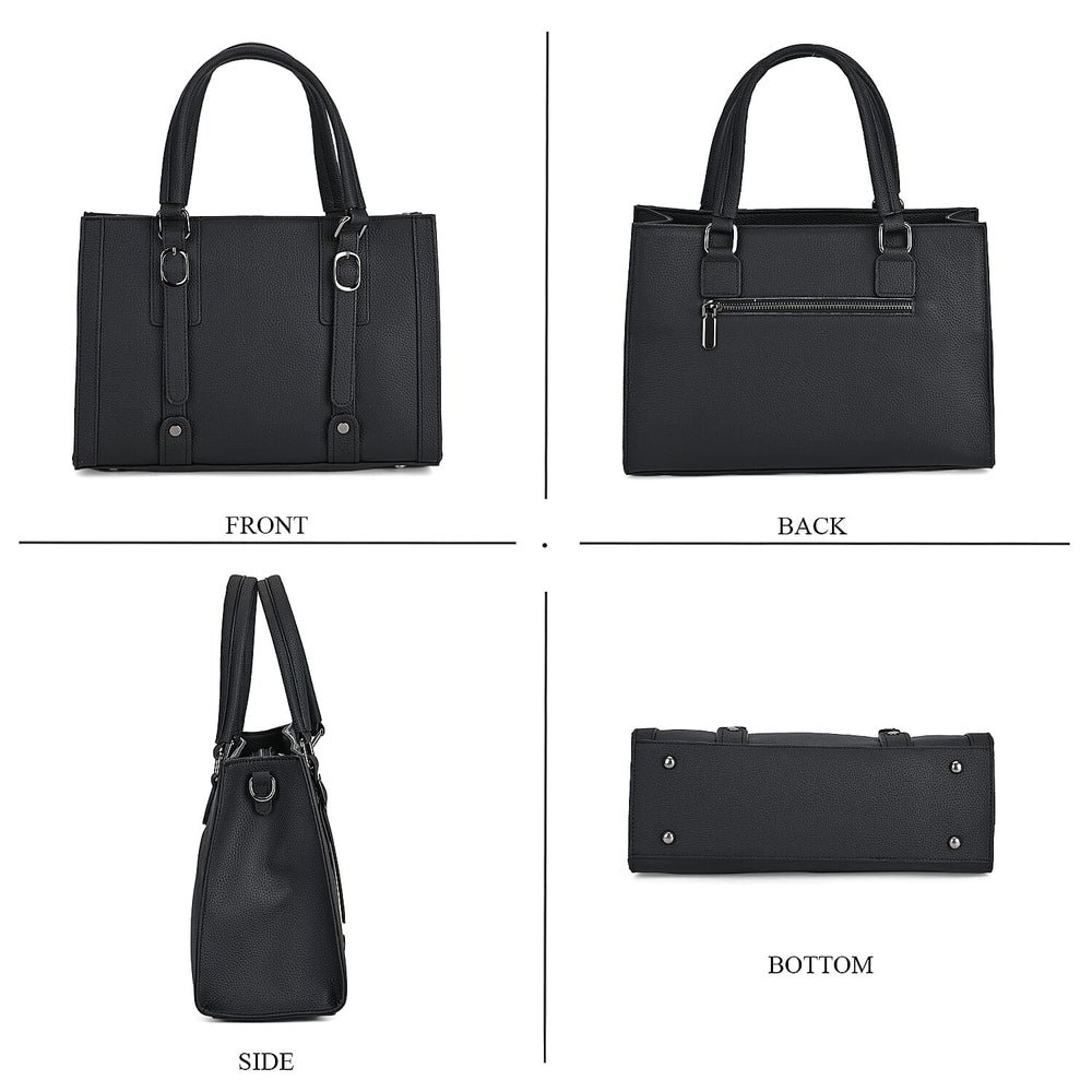 BLACK FRIDAY DOORBUSTER - Leather Crossbody HandBag - Black