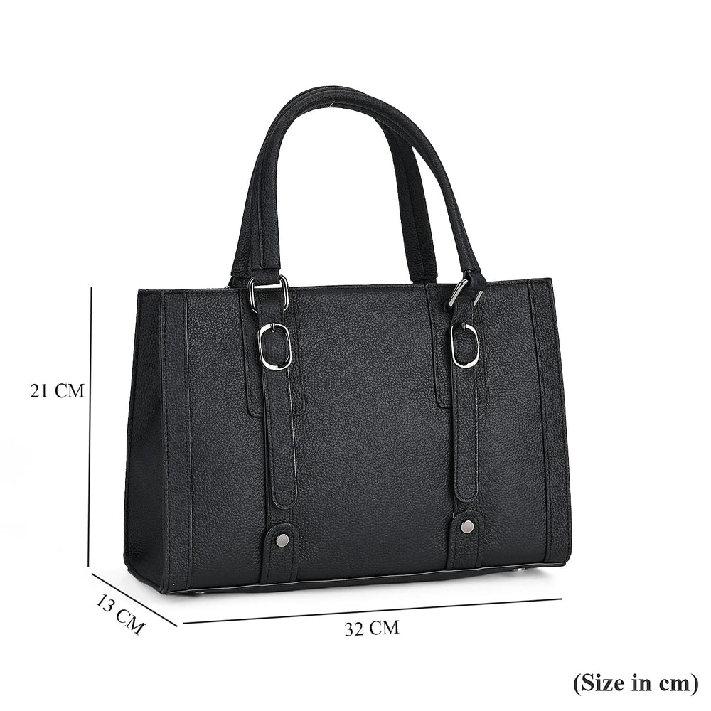 BLACK FRIDAY DOORBUSTER - Leather Crossbody HandBag - Black
