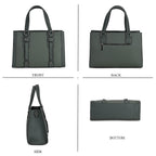 BLACK FRIDAY DOORBUSTER - Leather Crossbody HandBag - Green