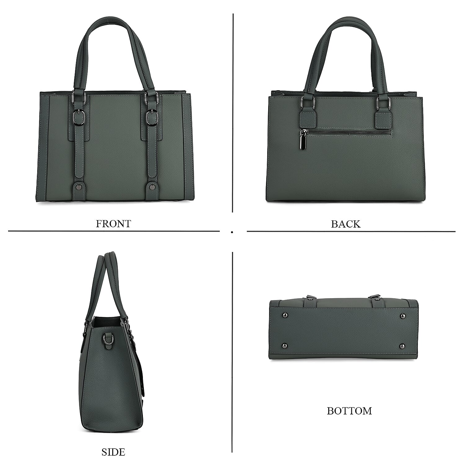 BLACK FRIDAY DOORBUSTER - Leather Crossbody HandBag - Green