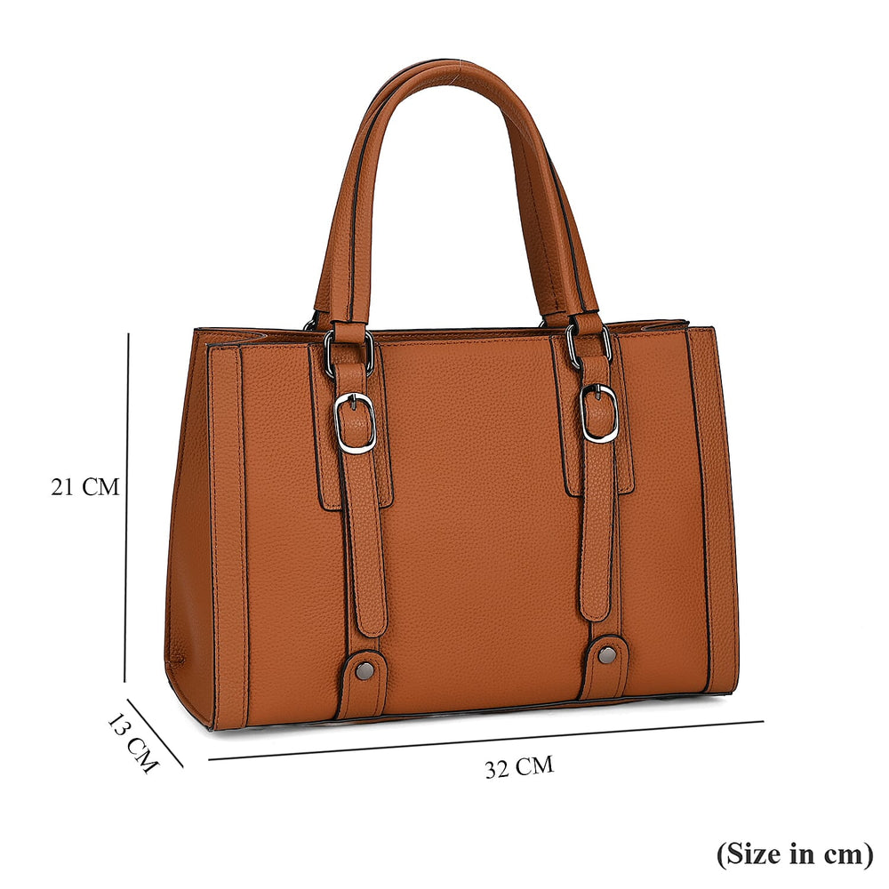 BLACK FRIDAY DOORBUSTER - Leather Crossbody HandBag - Tan
