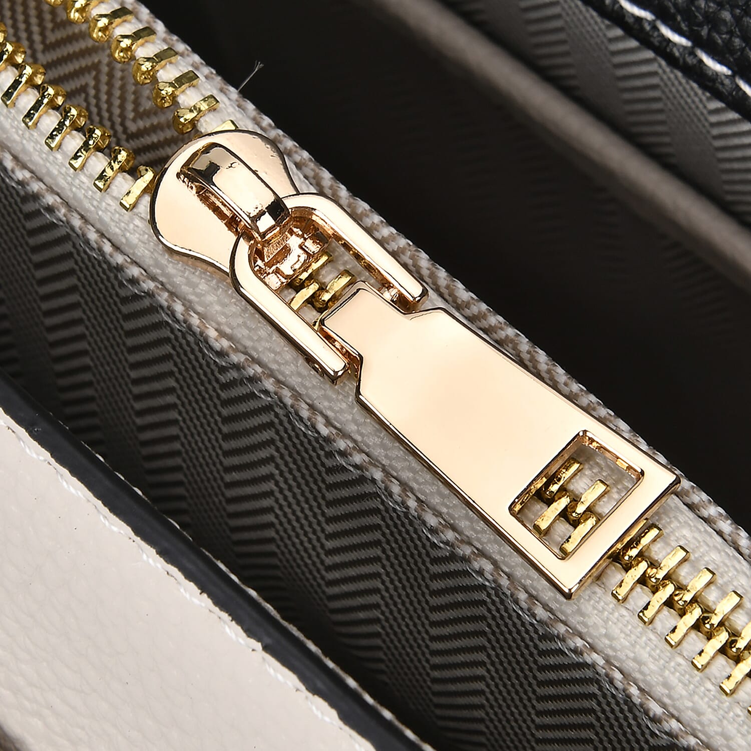 Genuine Leather Patterned Crossbody Bag (Size 27x11x22 cm) - Multi