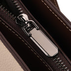 BLACK FRIDAY PREVIEW DEAL - Genuine Leather Tote Bag - Ivory