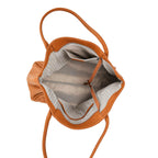 Designer Inspired- 100% Genuine Leather Oversized Tote Bag (Size 46x19x30 cm) - Tan
