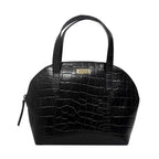 Assots London Cheryl Genuine Leather Tote Bag - Black