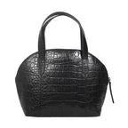 Assots London Cheryl Genuine Leather Tote Bag - Black