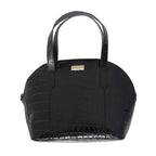 Assots London Cheryl Genuine Leather Tote Bag - Black