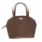 Assots London Cheryl Genuine Leather Tote Bag - Tan
