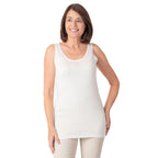 Geox Ladies Fine Gauge Tank Top (Size L) - Off White