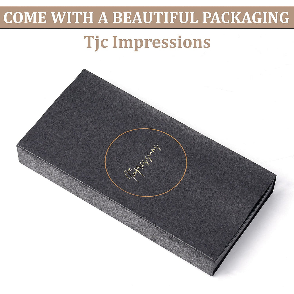 Gift Box with Leather Gloves and Merino Wool Scarf - Black - Grey