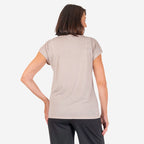 Giraffe Printed T-Shirt (Size 10) - Grey