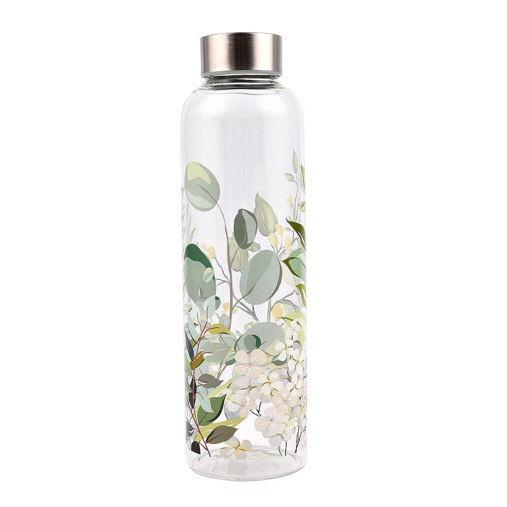 Glass Drinking Bottle (570ml) - Yellow