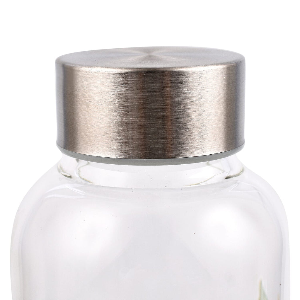 Glass Drinking Bottle (570ml) - Yellow
