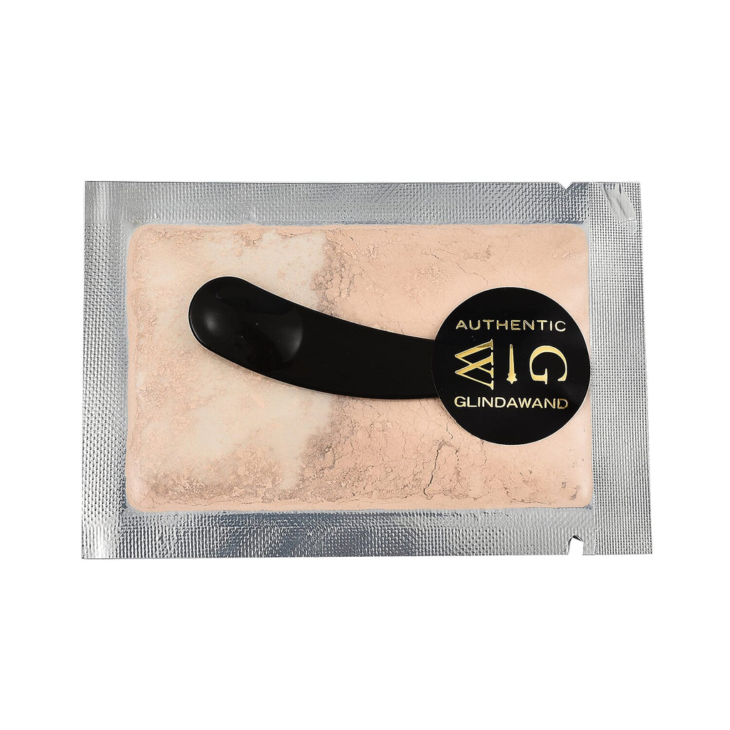 GlindaWand- DIVINITY Foundation Travel Size Refill Pouch- Almond (1g)