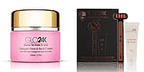 Glo24k 7 Colour Led Super Wand with 360 Degrees Rotating Massage Head and Hydra Gel with Neck Cream