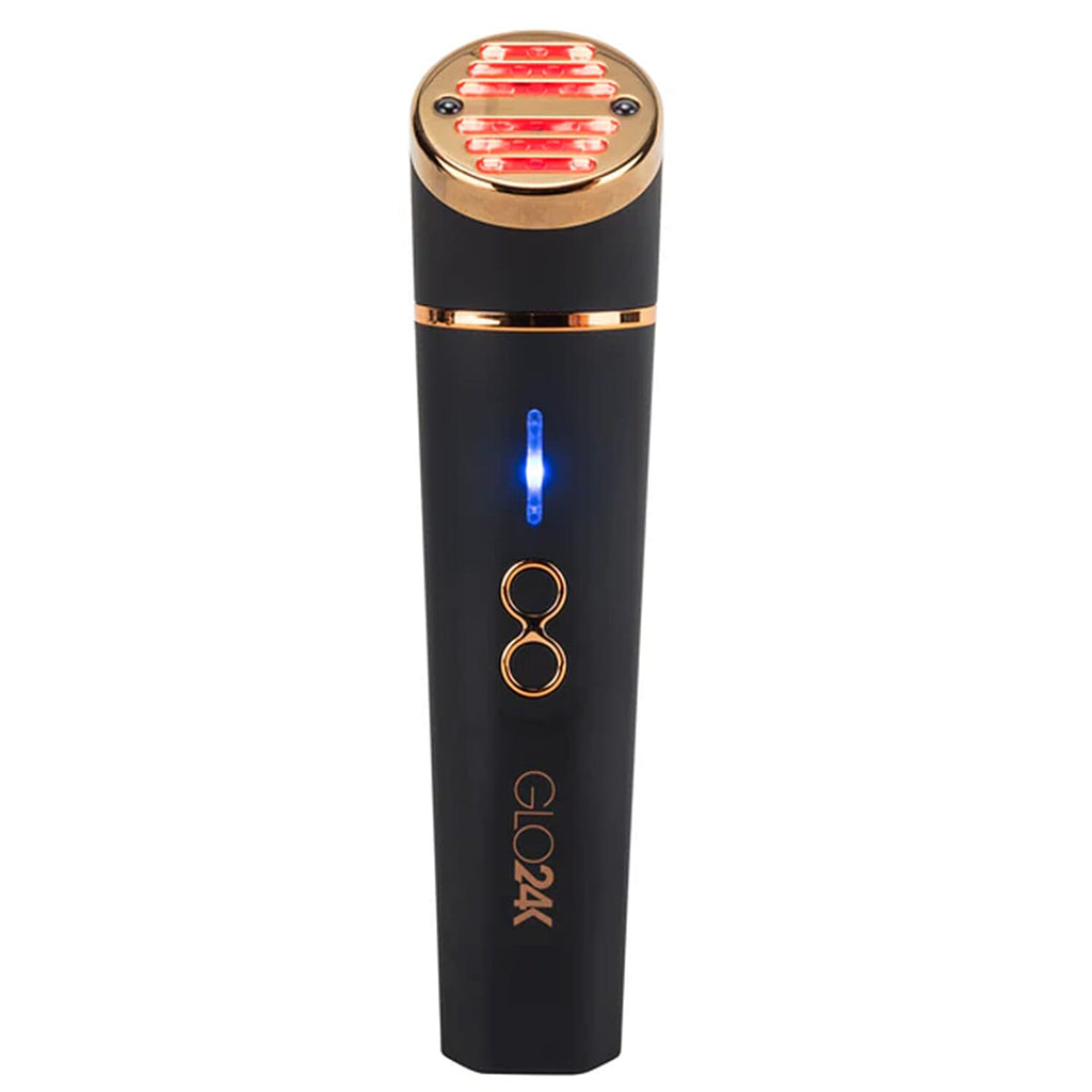 Glo24k Skin Rejuvenation Beauty Device (LED, Infrared, Vibration and Thermal Therapy) Lifetime Warranty