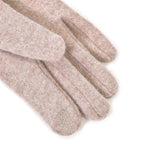 Winter Must-Have - Cashmere Touch Screen Beaded Gloves - Beige