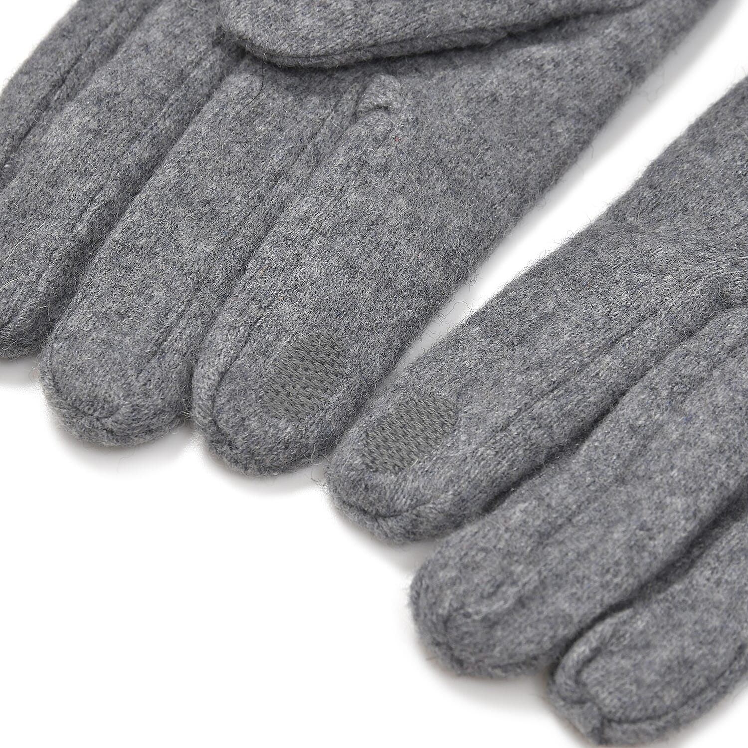 Winter Must-Have - Cashmere Touch Screen Gloves - Grey