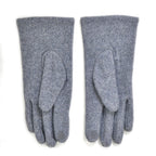 Winter Must-Have - Cashmere Touch Screen Beaded Gloves - Grey