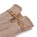 Winter Must-Have - Cashmere Touch Screen Gloves - Khaki