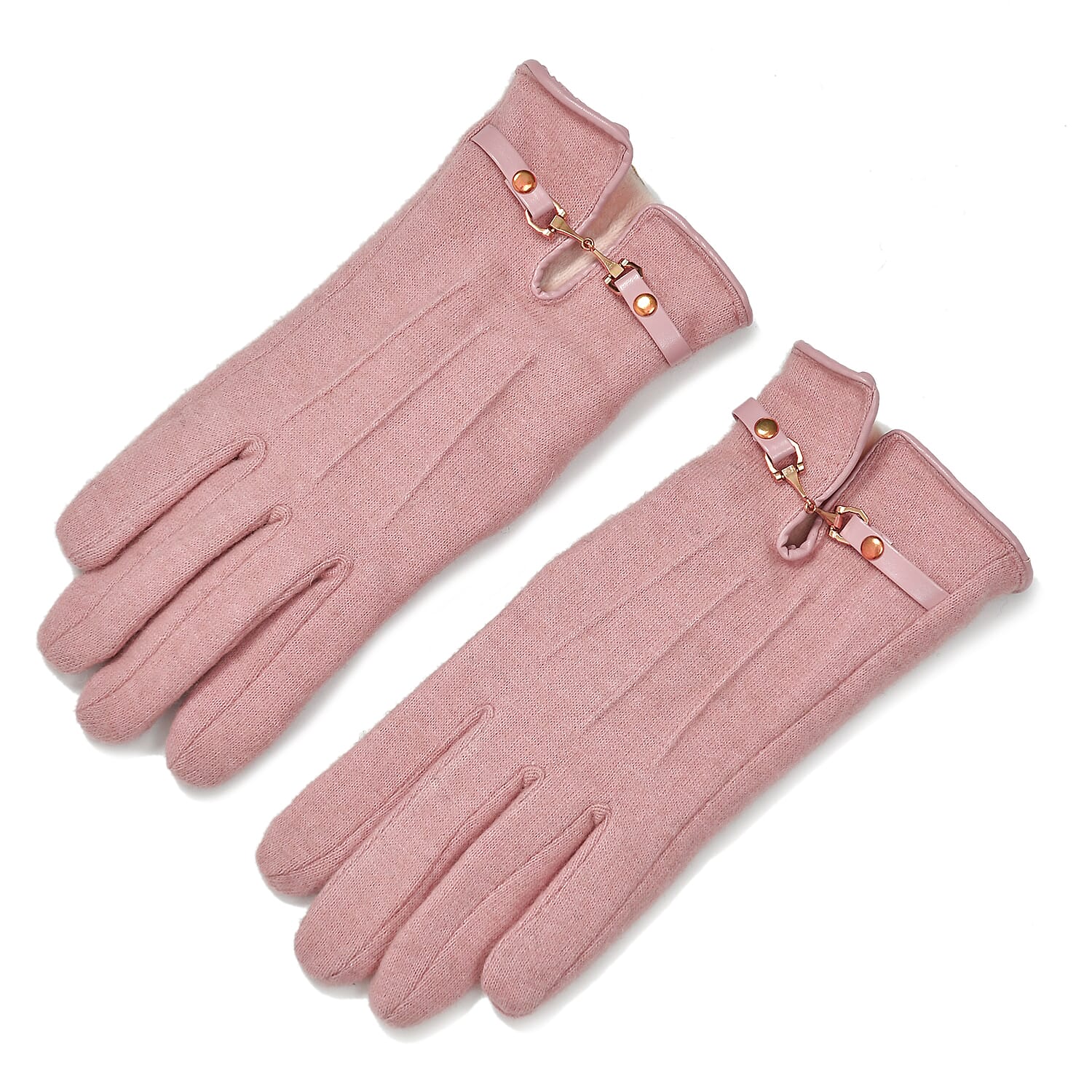 Winter Must-Have - Cashmere Touch Screen Gloves - Pink