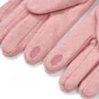 Winter Must-Have - Cashmere Touch Screen Gloves - Pink