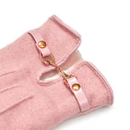 Winter Must-Have - Cashmere Touch Screen Gloves - Pink