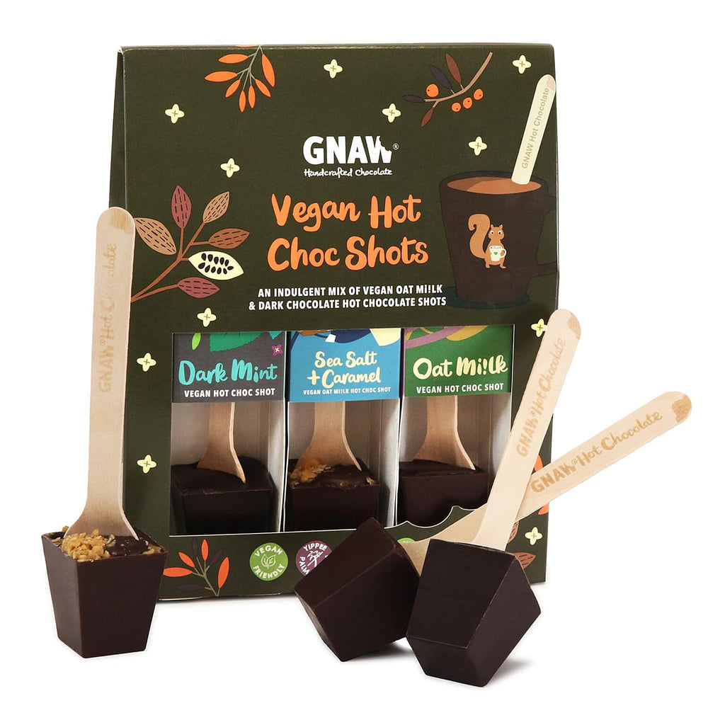 Gnaw Vegan Hot Choc Shots - Green