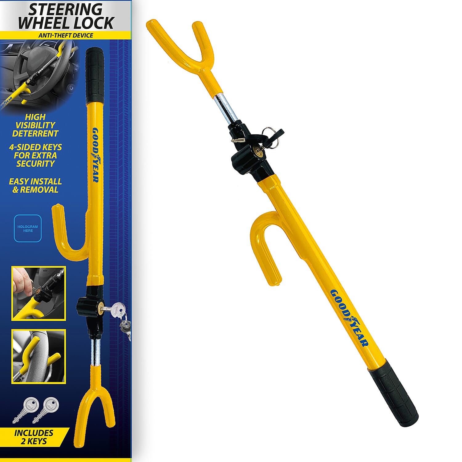 IW Interior Car Accessories (Size - One Size) - Yellow