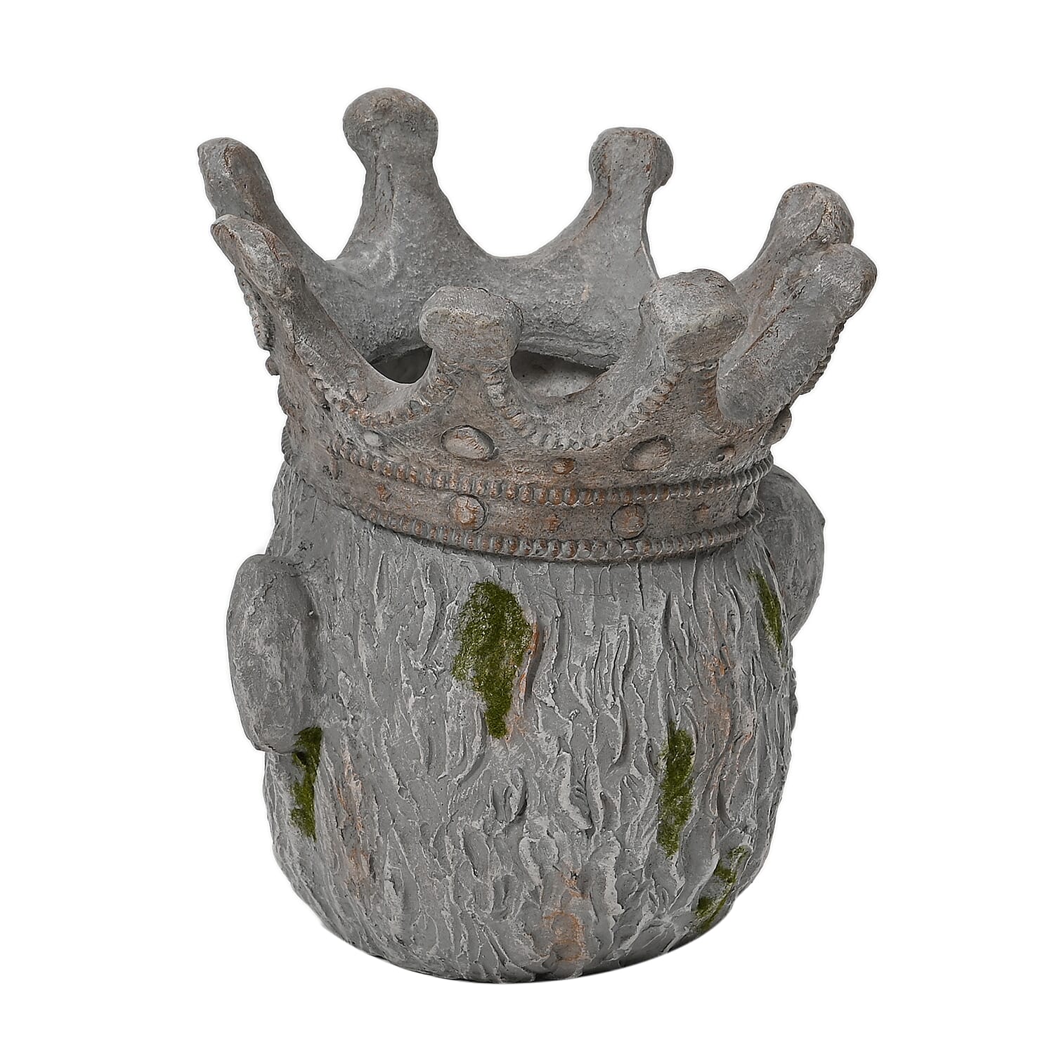 Gorilla Head Statue Pot for Plants (Size 30x27.5x33cm) - Grey
