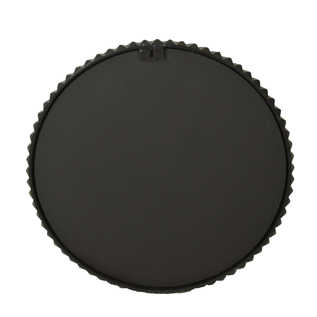 Green Decore Closeout - Paragon Wall Round Mirror (Size 61 cm) - Black