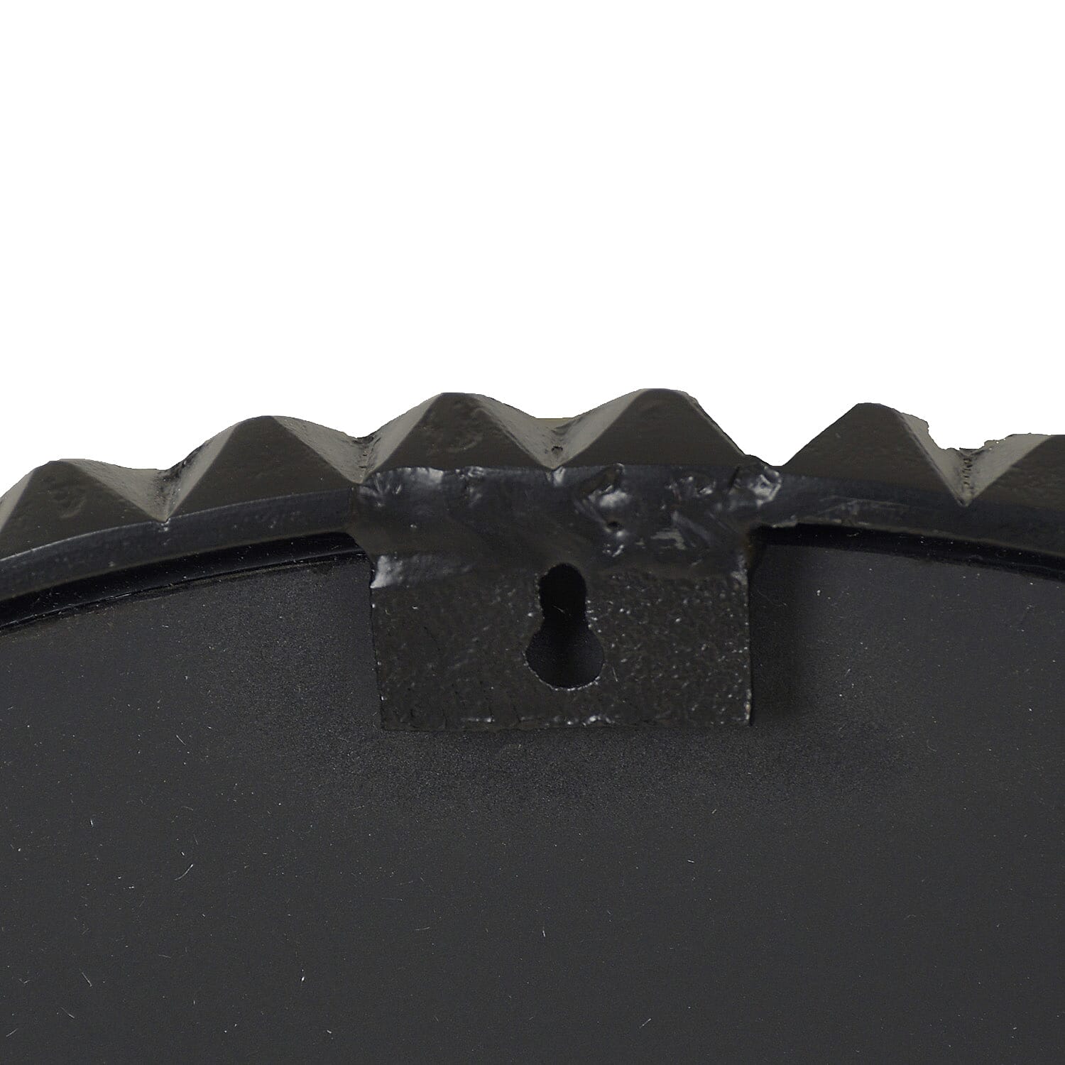 Green Decore Closeout - Paragon Wall Round Mirror (Size 61 cm) - Black