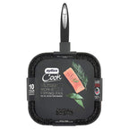 Grill Pan and Griddle (Size 1x1x1 cm) - Black