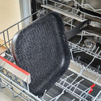 Grill Pan and Griddle (Size 1x1x1 cm) - Black