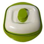Rangemate Long Grill Multipurpose Microwave Pan - Green & White