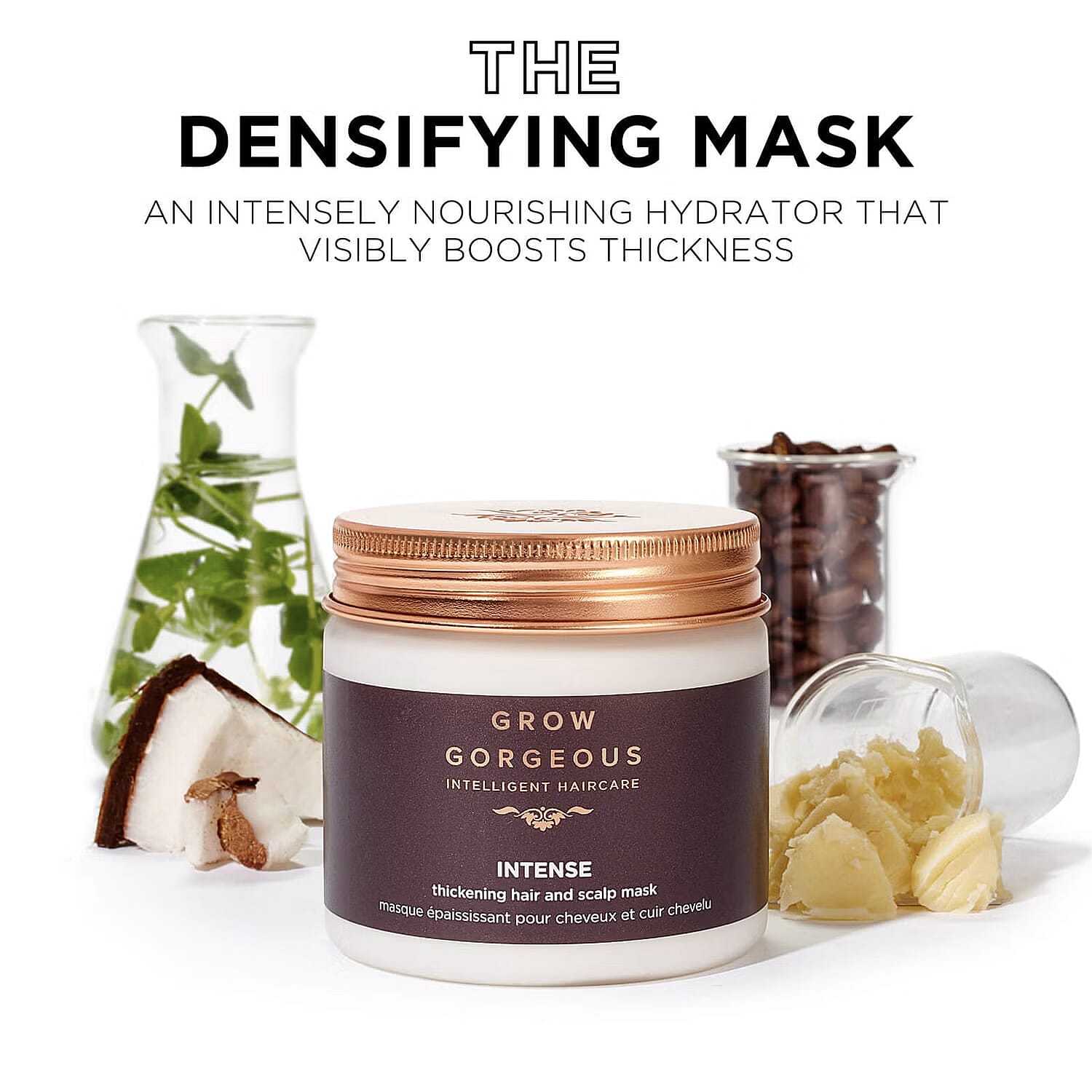 Grow Gorgeous Intense Thickening Hair and Scalp Mask- 200ml