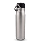 Grunwerg Lighweight Vacuum Insulated Travel Bottle (0.5L) - Matt Silver - 10hrs HOT, 30 hrs COLD